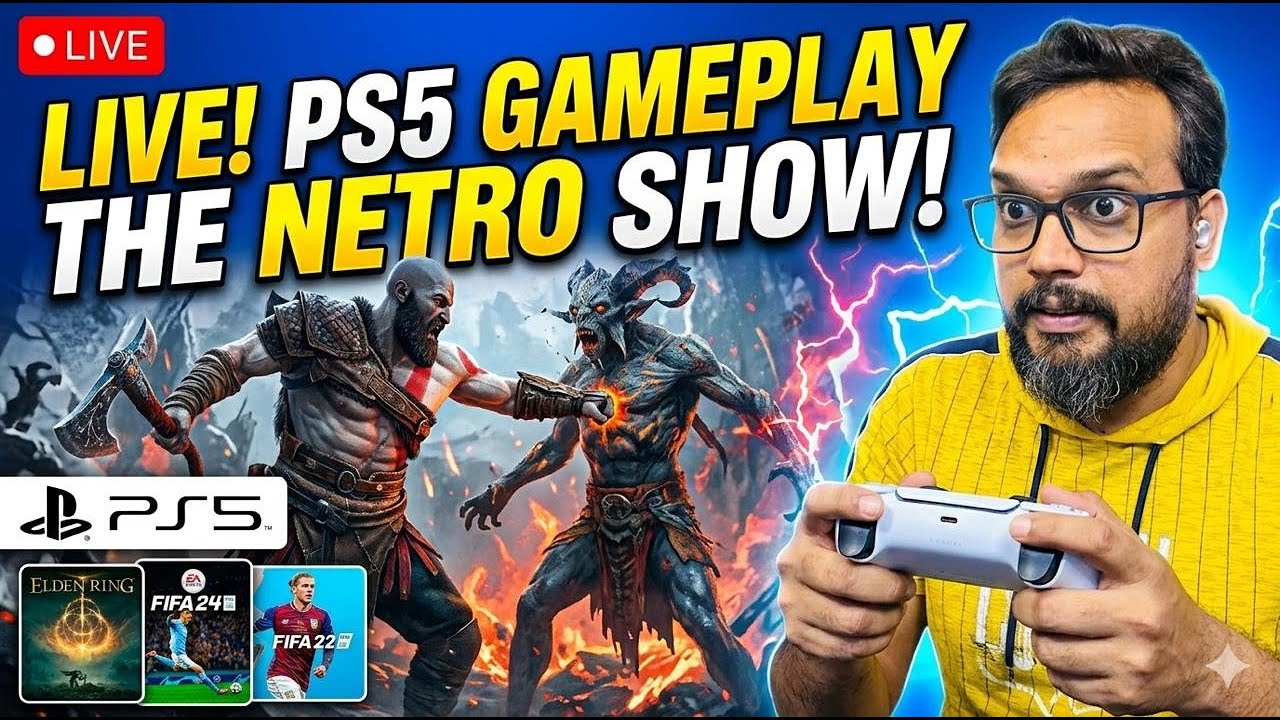 Amir Official is Live- Playing Game on Ps5