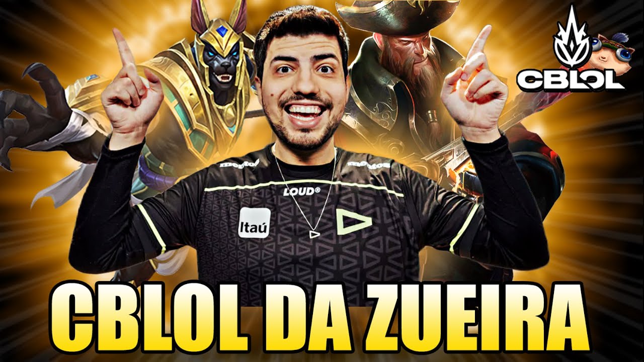 NASUS no CBLOL e GANGPLANK do ROBO - CBLOL DA ZUEIRA
