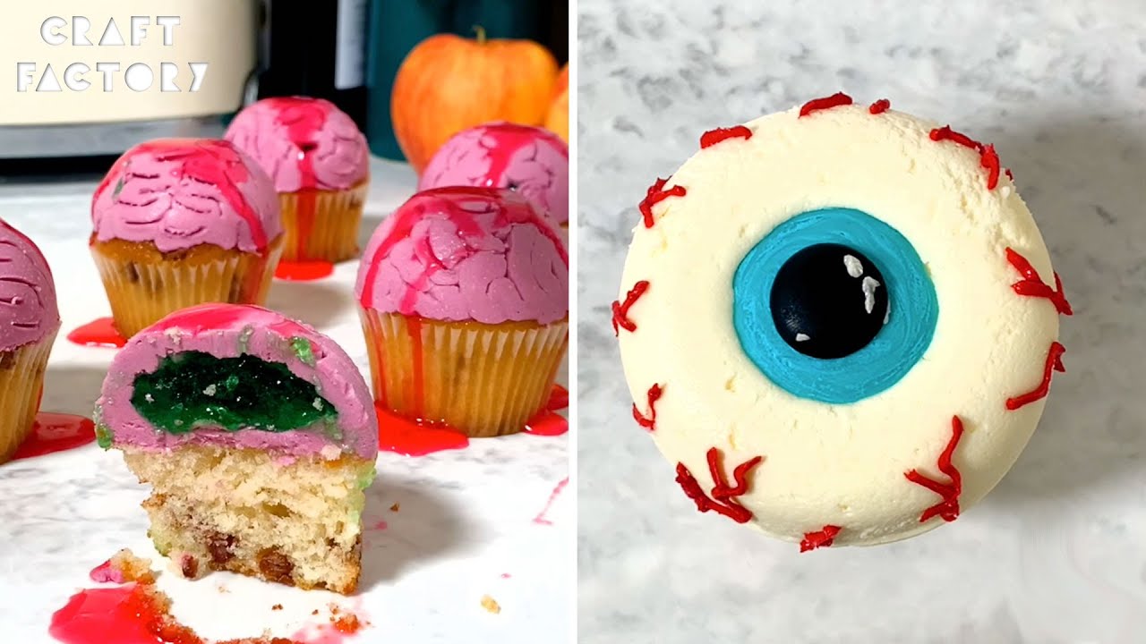 Creepy Cuisine: Halloween Cupcake & Food Hacks Compilation | Craft Factory