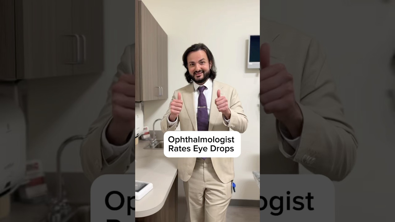 Ophthalmologist Rates Eye Drops 1-10! 👀💧Did any of these surprise you? #eyedrops