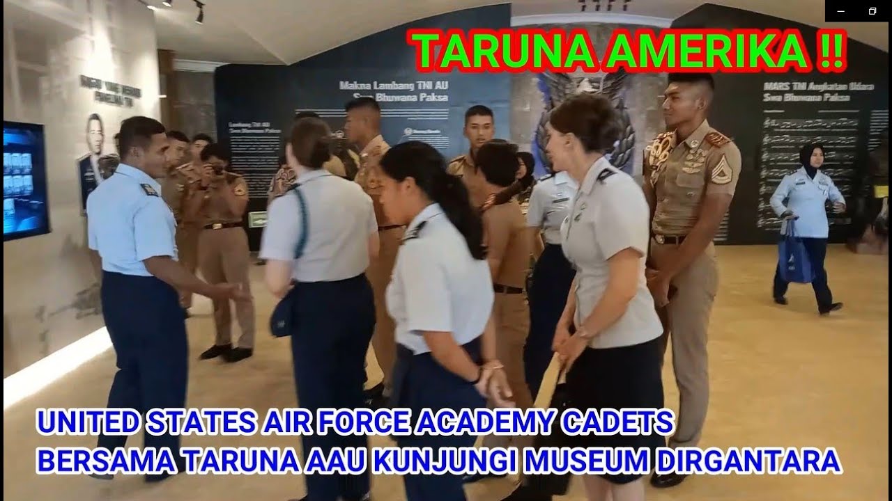 АМЕРИКАНСКИЕ КАДЕТЫ (USAFA) ПОСЕЩАЮТ AAU И ГОРОД ДЖОГДЖА