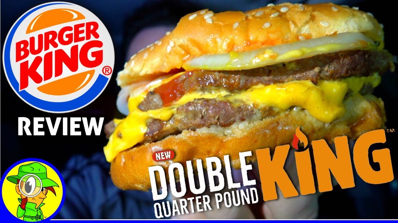Burger King&reg; | Double Quarter Pound King&trade; | Food Review! 🍔👑