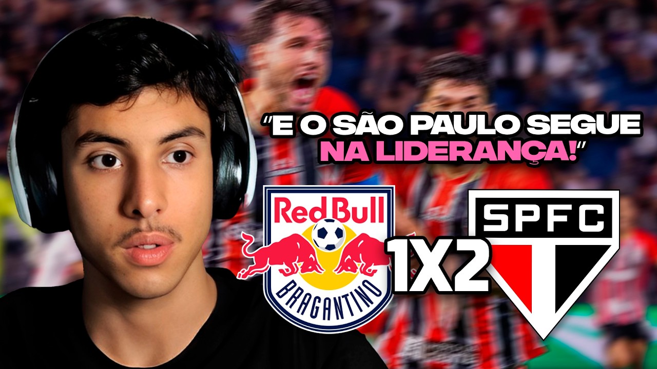RENATO REAGE: BRAGANTINO 1 X 2 SÃO PAULO | MELHORES MOMENTOS | 6ª RODADA BRASILEIRÃO 2026