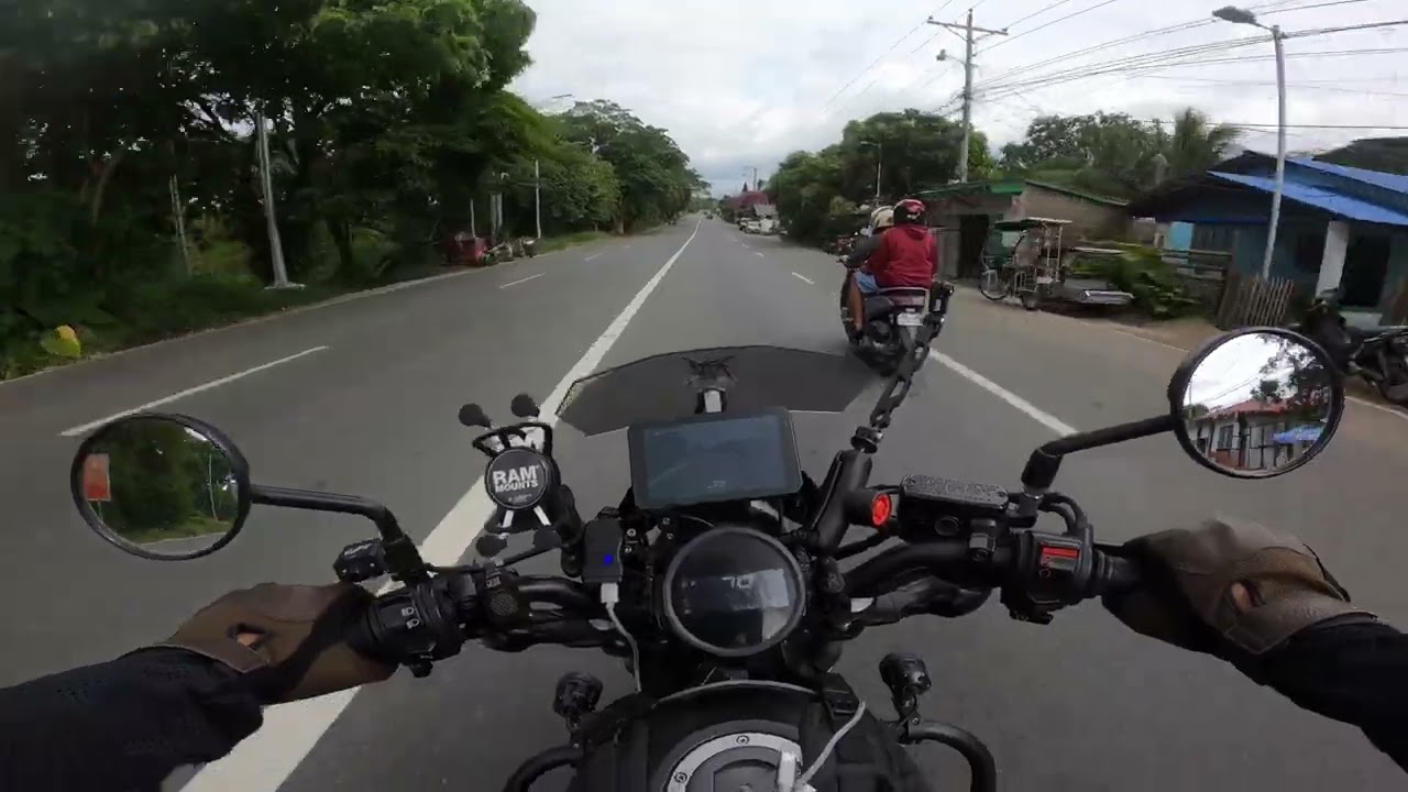 Honda Rebel 500 | 30-minute ride along Tagaytay-Nasugbu Highway, Philippines | 4K quality