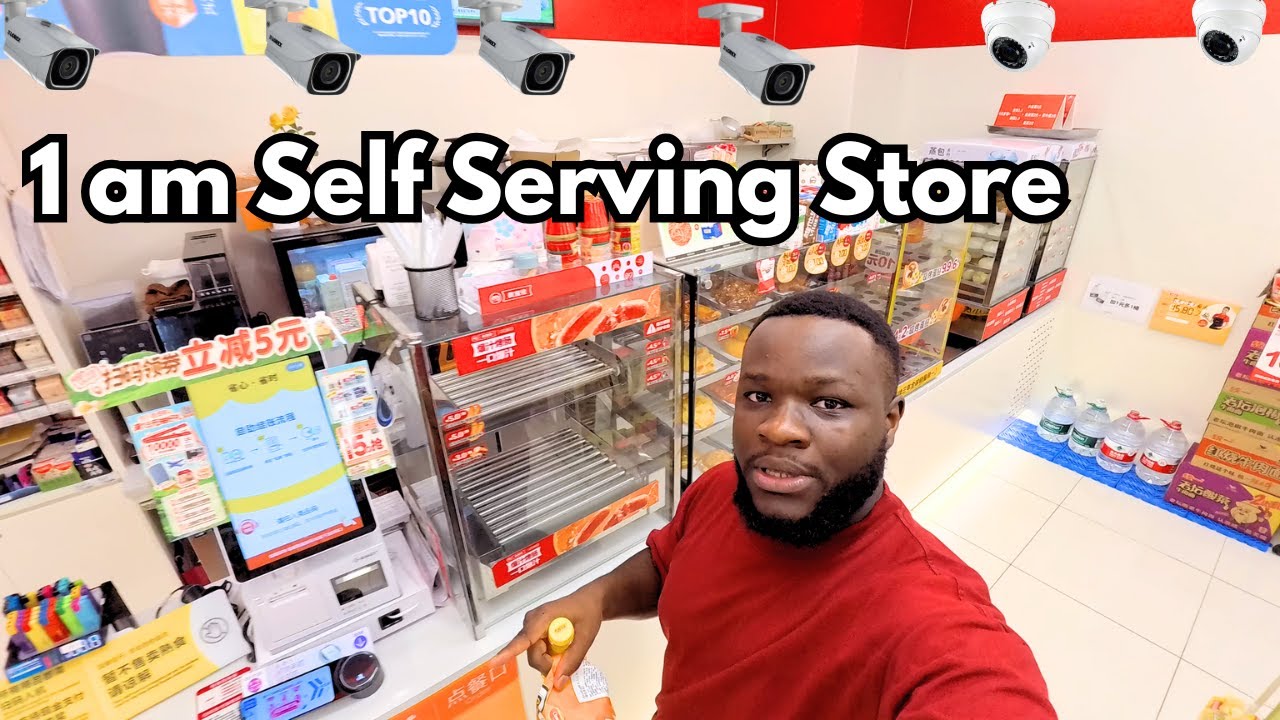I Tried a 24 Hour Store in China as a Black Tourist and This Happened!