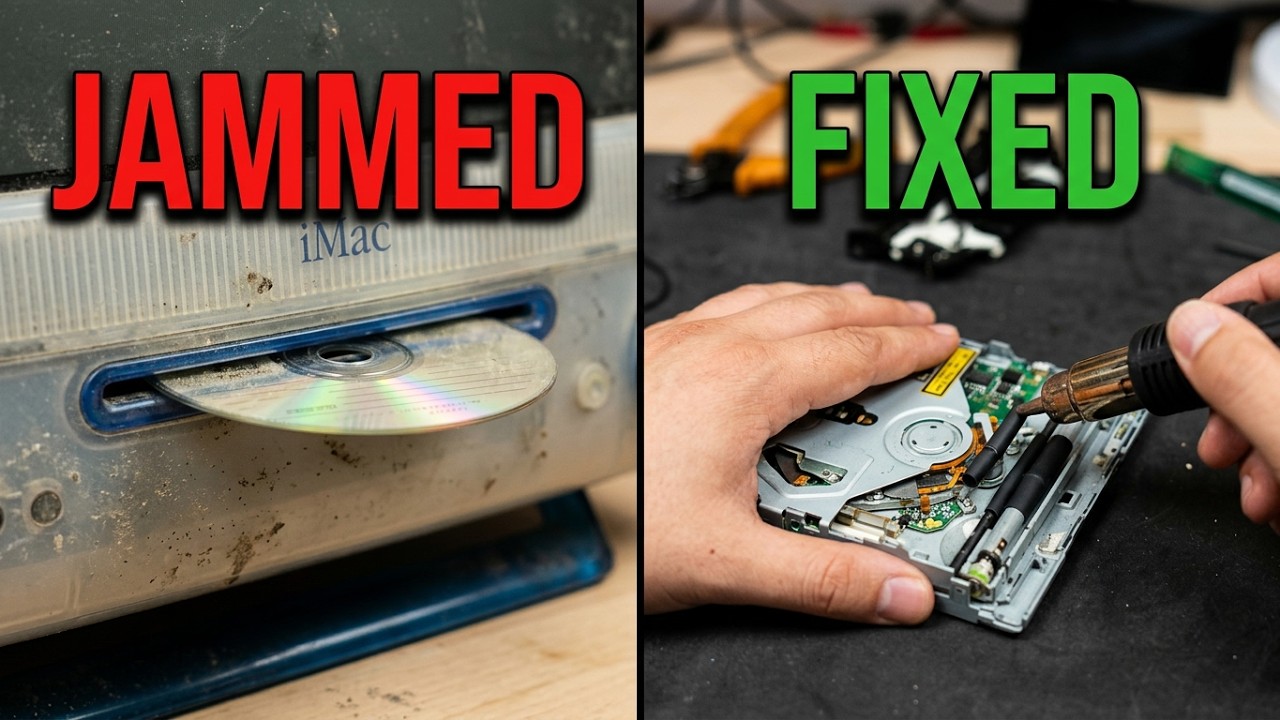 iMac - best solution  how to fix the DVD 