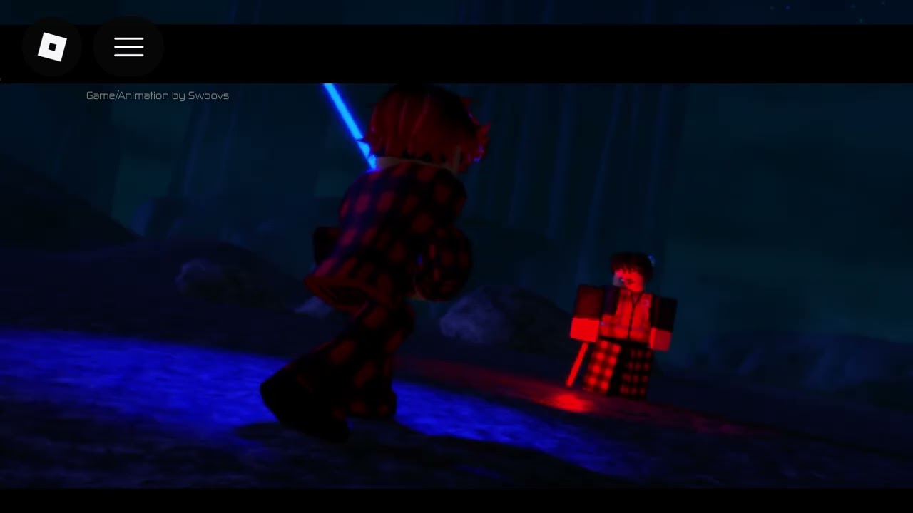 Red vs blue animation fullscreen