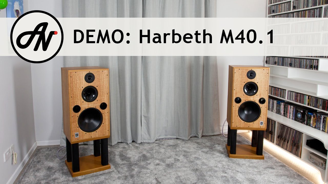 Harbeth M40.1 Speakers (Monitor 40.1) - Video Demonstration