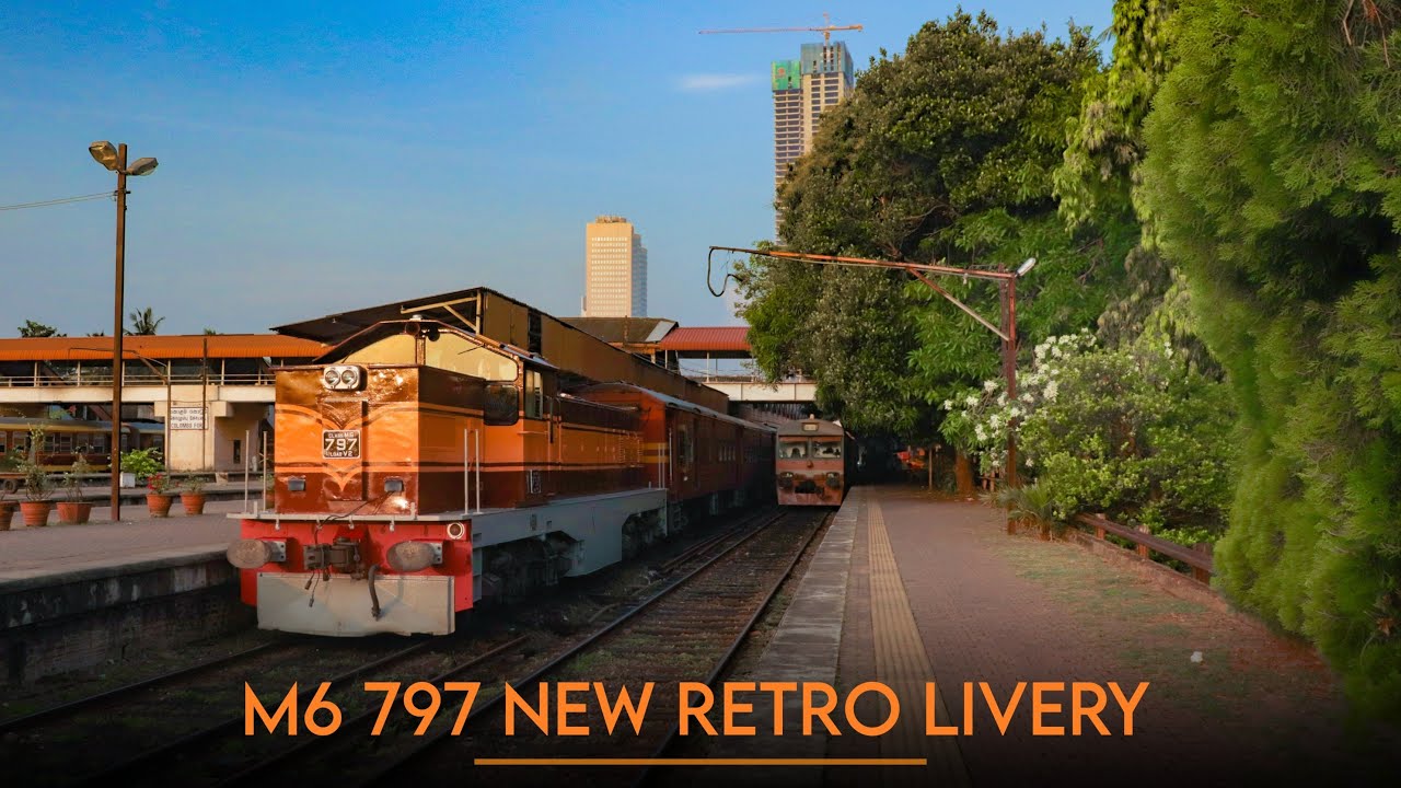 Kandy Intercity Express at Colombo Fort with M6 797 | 2022 December