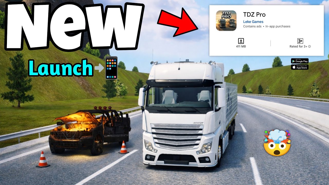 TDZ Pro – New Truck Simulator Game Released🎉 First Look Gameplay🔥✅