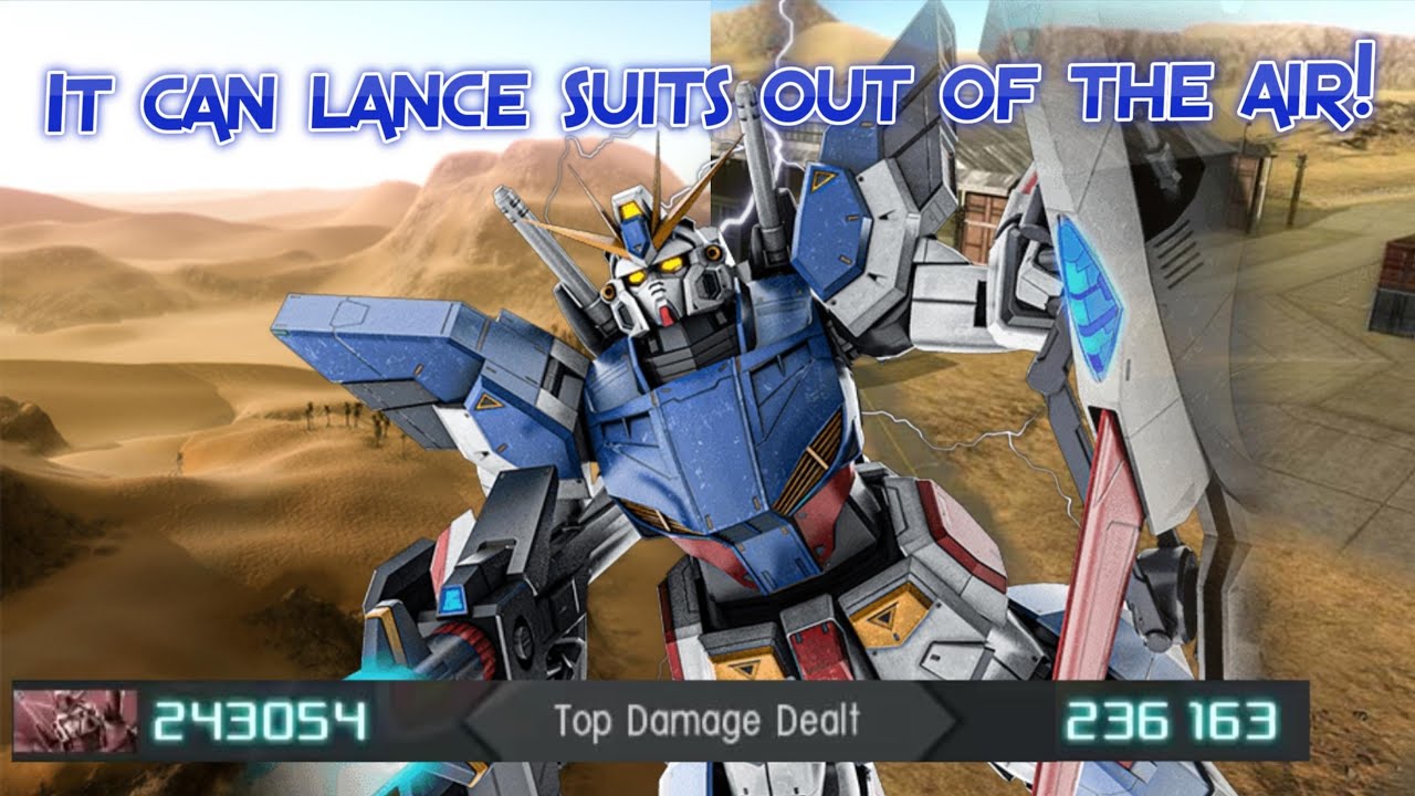 GBO2 Gundam F90II (I Type): It can lance suits out of the air!