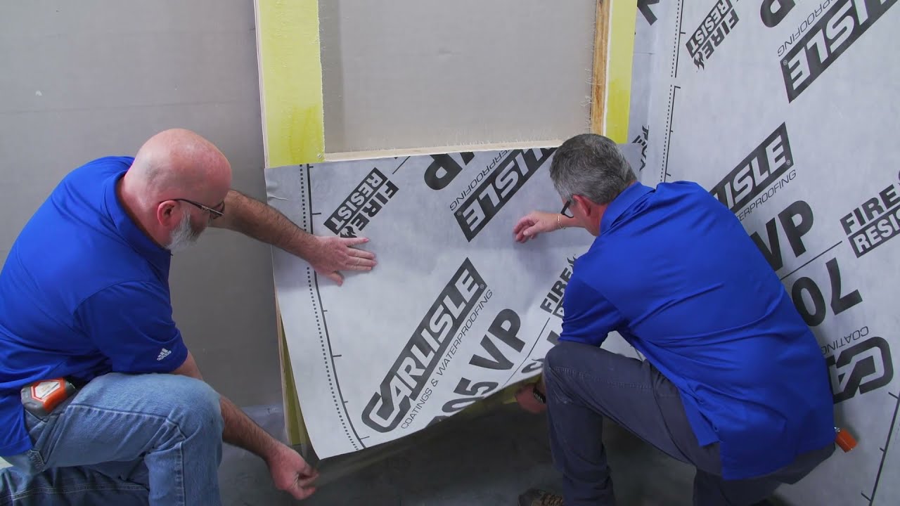 Carlisle Coatings & Waterproofing - 705 VP Air Barrier Installation