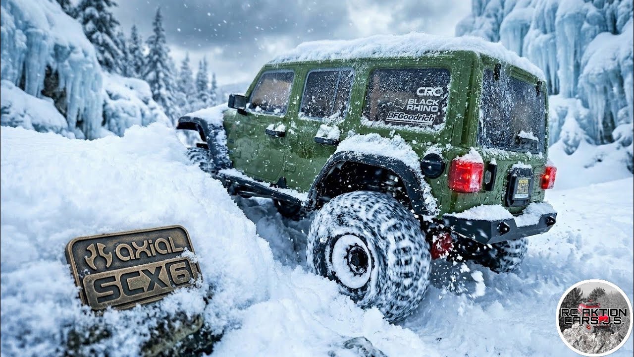 DURCH DEN TIEFSCHNEE! ❄️ Jeep Wrangler am Limit (UNSTOPPBAR) Axial SCX6  