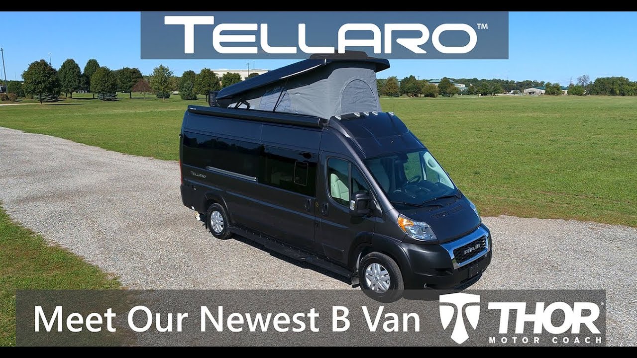 LIVE Walk Through Of The All NEW  Tellaro™ B Van From Thor Motor Coach.