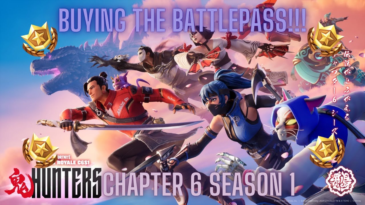 Buying The Fortnite Chapter 6 Season 1 BattlePass!!!