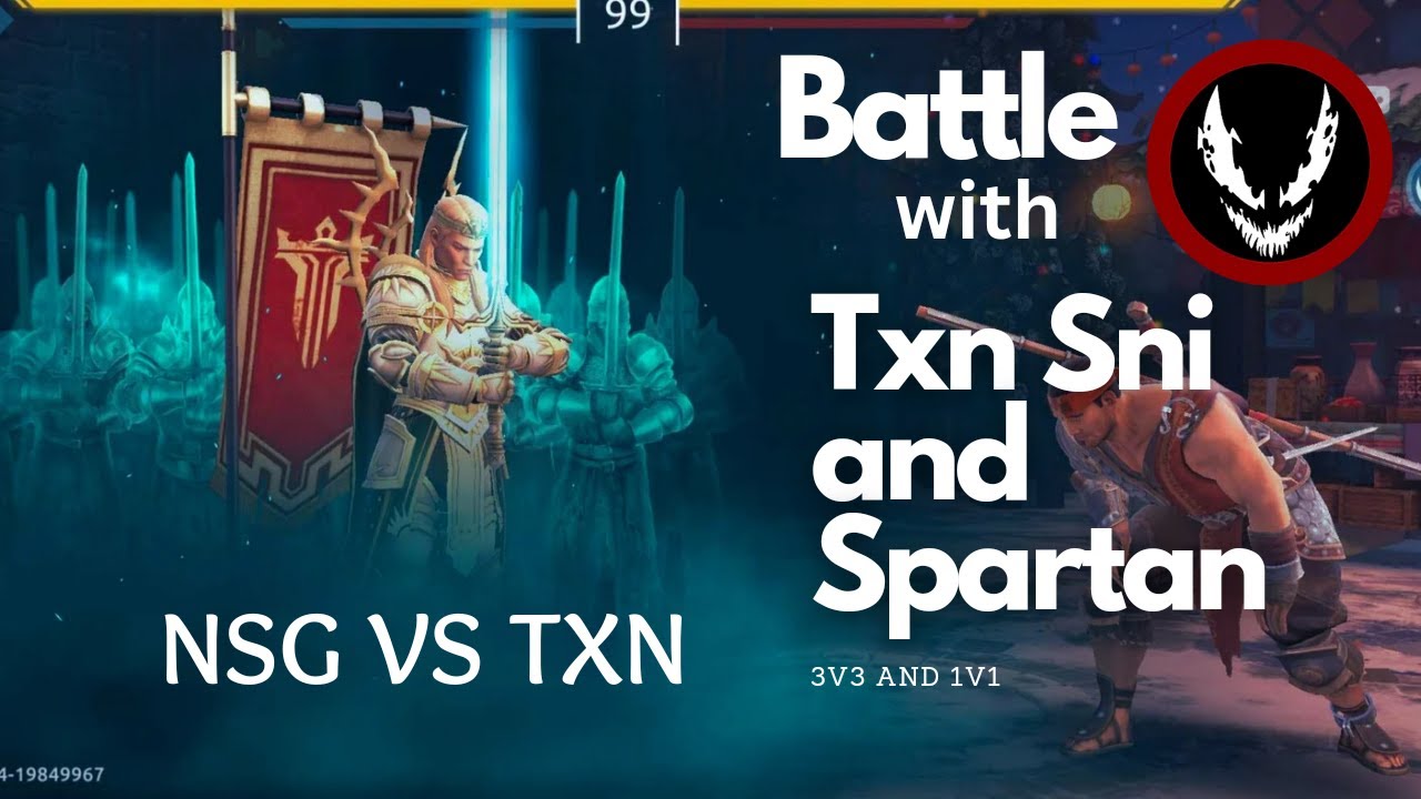 Fighting Against Best TXN Players!🔥They are really tough 🥵 || Shadow Fight 4 : Arena