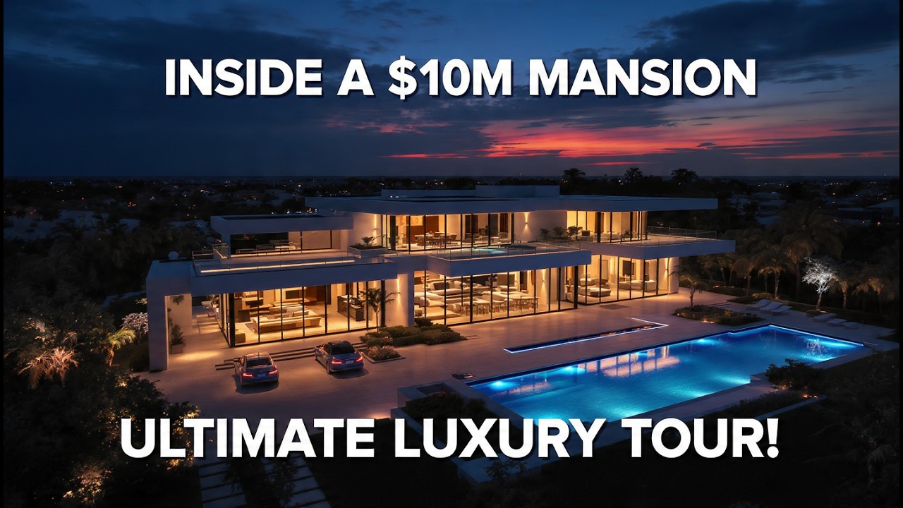 This $10M Mansion Is Absolutely Insane! | Luxury Home Tour
