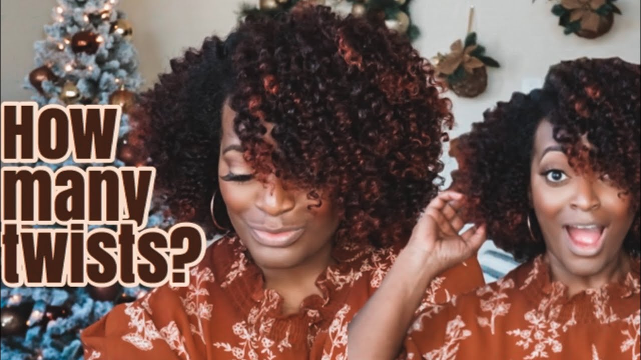 Winter Twist Out - Wait, HOW MANY TWISTS?