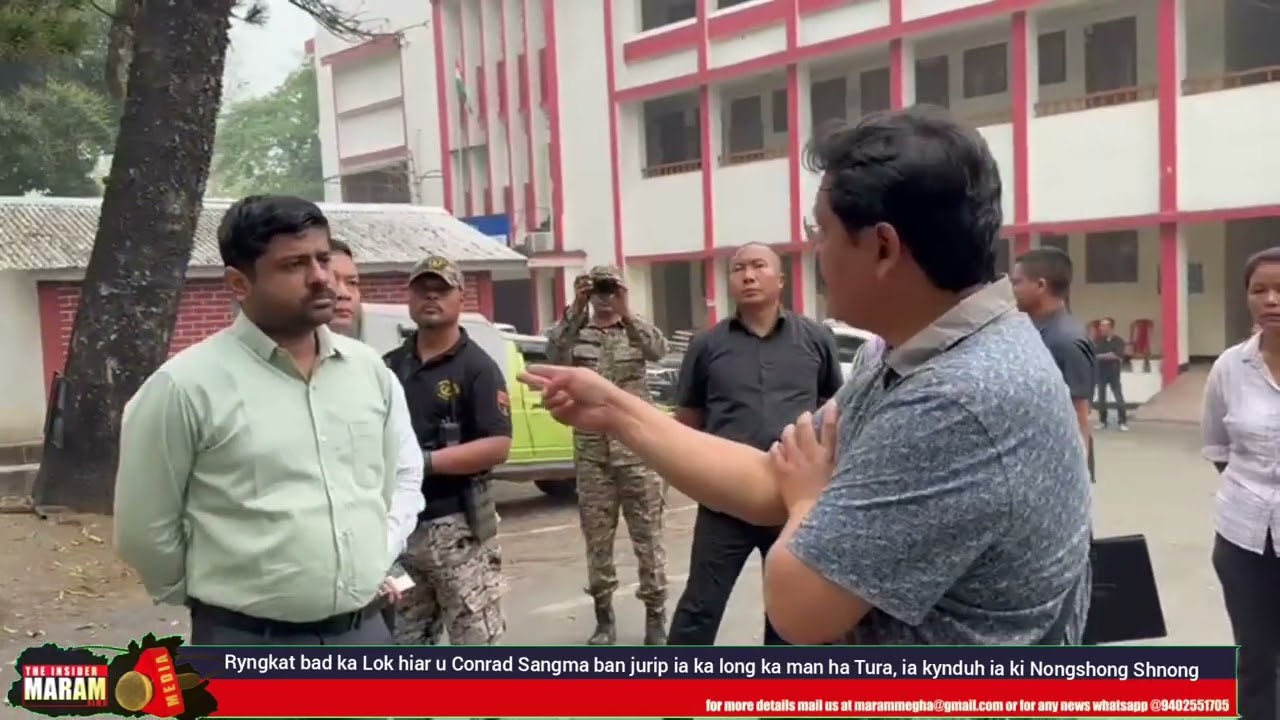 Ryngkat & ka Lok hiar u Conrad ban jurip ia ka long ka man ha Tura,ia kynduh ia ki Nongshong Shnong