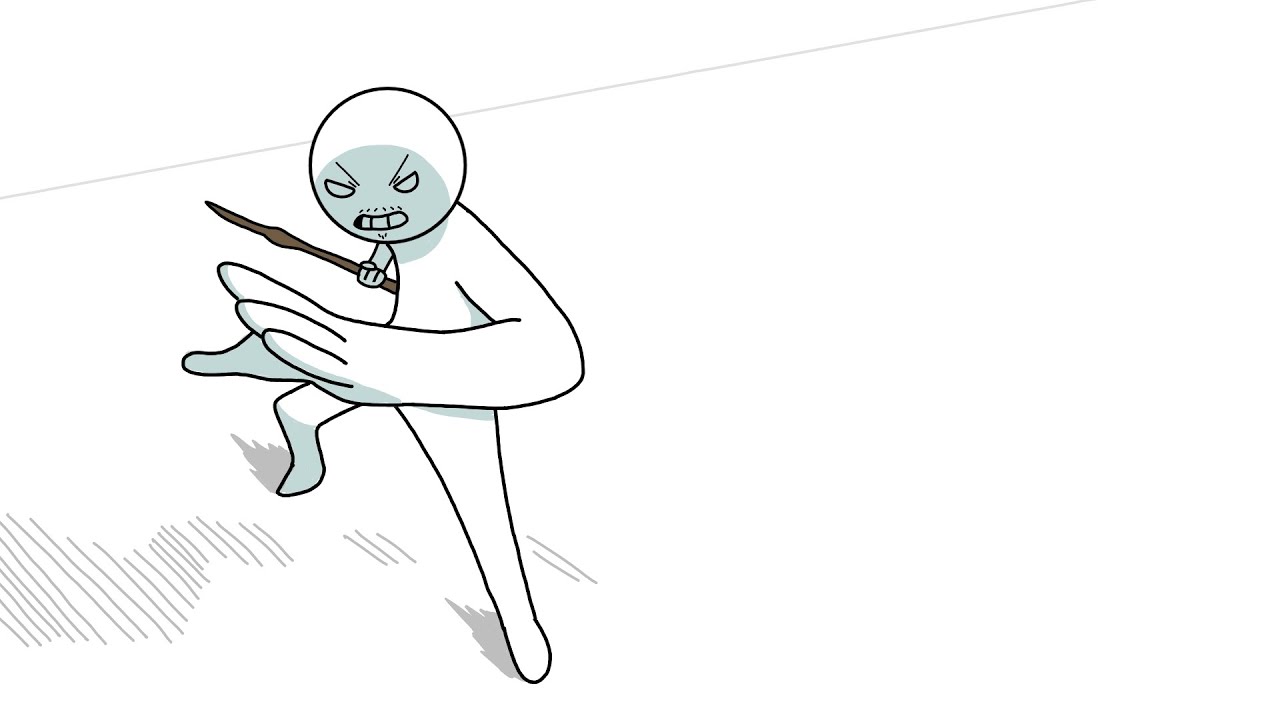 When you find a cool looking stick