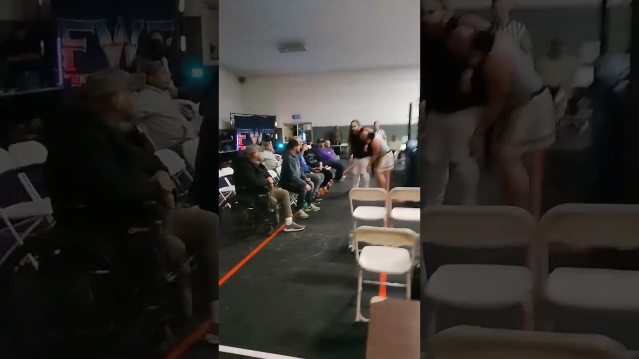FWF wrestling match 