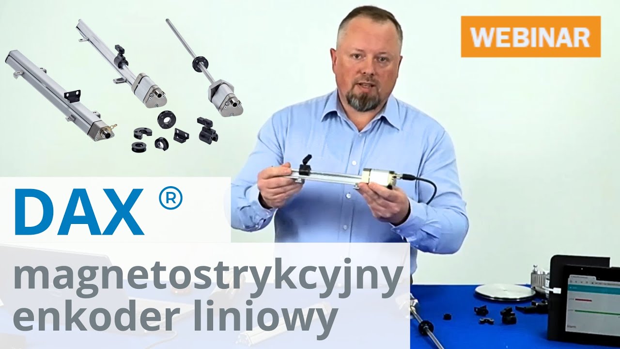 SICK Webinar | Magnetostrykcyjny enkoder liniowy DAX