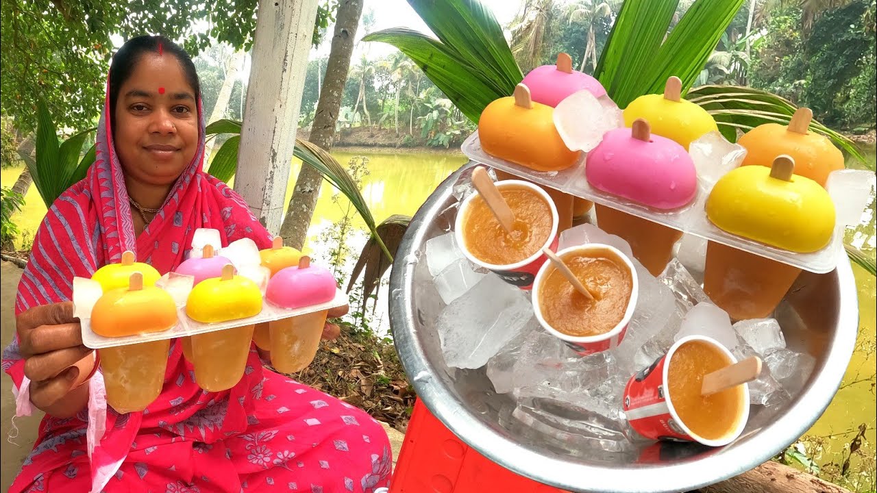 বেলের সাথে এই একটি জিনিস দিন আর তৈরি করুন প্রাকৃতিক,রসেভরা এই স্বাস্থ্যকর আইসক্রিম | Icecream Recipe