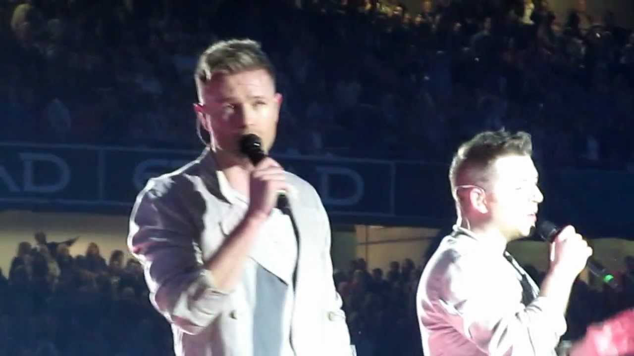 Westlife Farewell Tour Croke Park - Mark's Speech+Walking The Crowd+ Mandy (23rd June 2012)