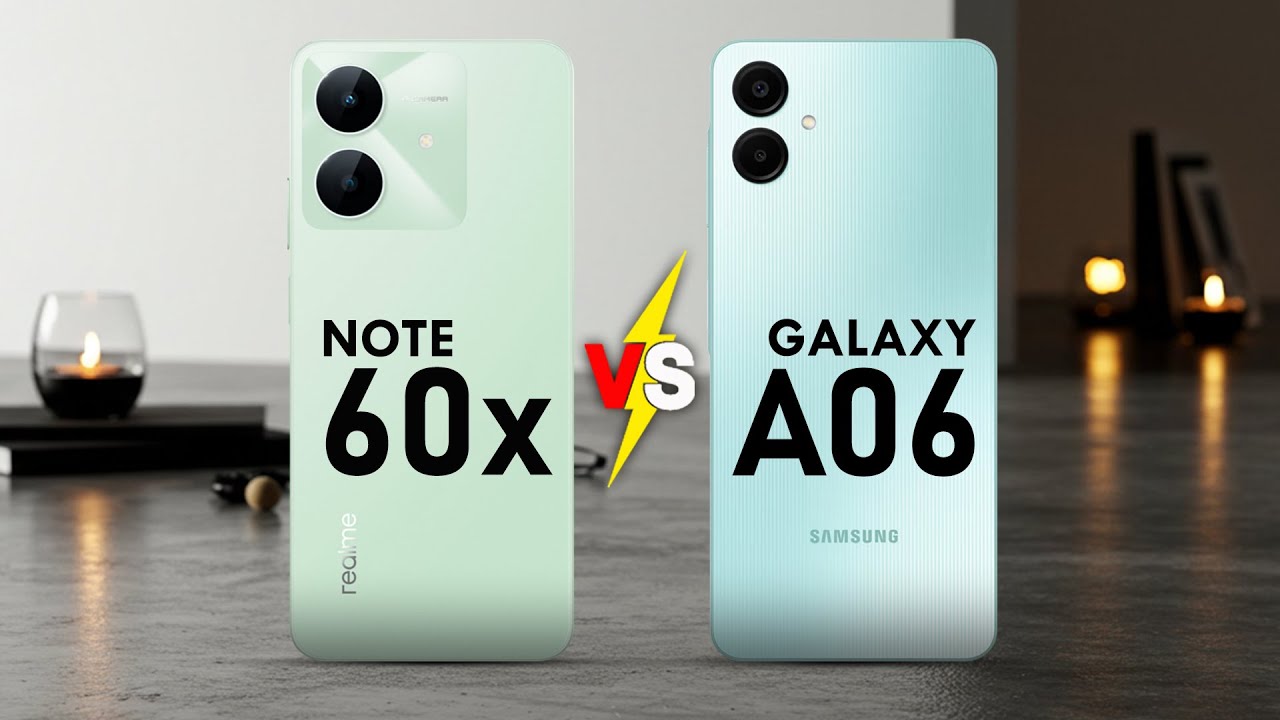 Realme Note 60x Vs Samsung A06
