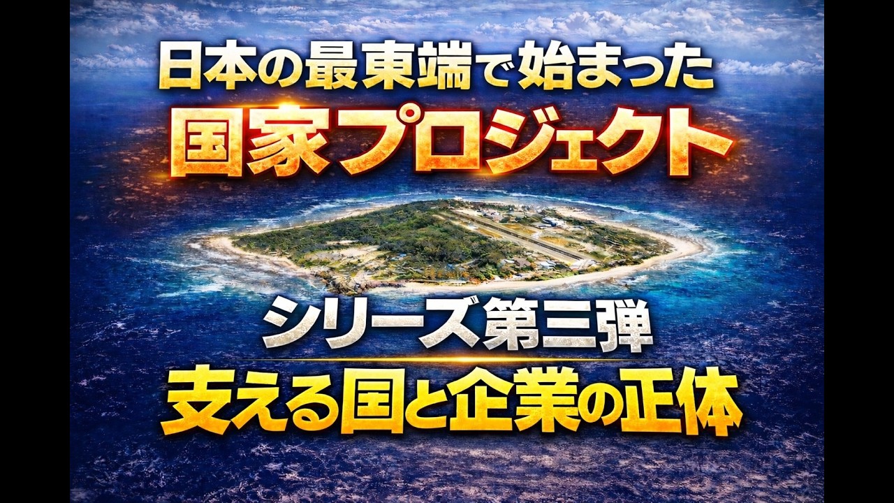 【シリーズ第3弾】誰が日本の未来を動かしているのか？南鳥島レアアースを支える国と企業の正体