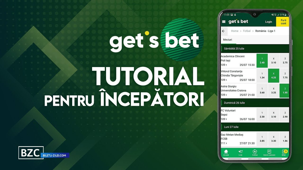 Gets Bet - Tutorial Pentru &Icirc;ncepători 2025