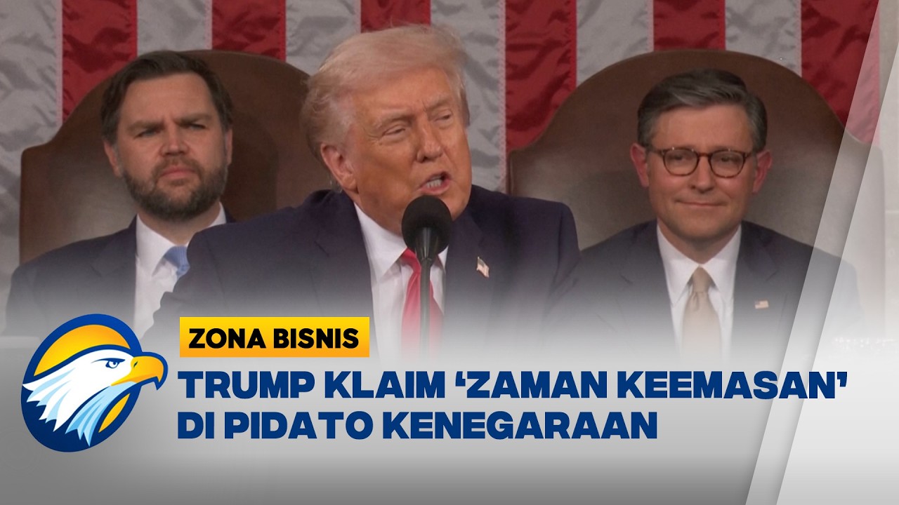 Trump Klaim AS Masuki Zaman Keemasan dan Tantang Mahkamah Agung - [Zona Bisnis]