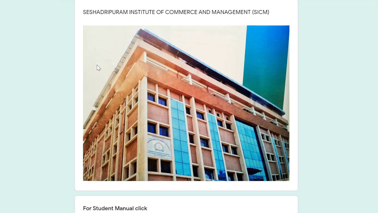Guidelines to fill Application forms for Admission - BCOM & BBA 2020-2021