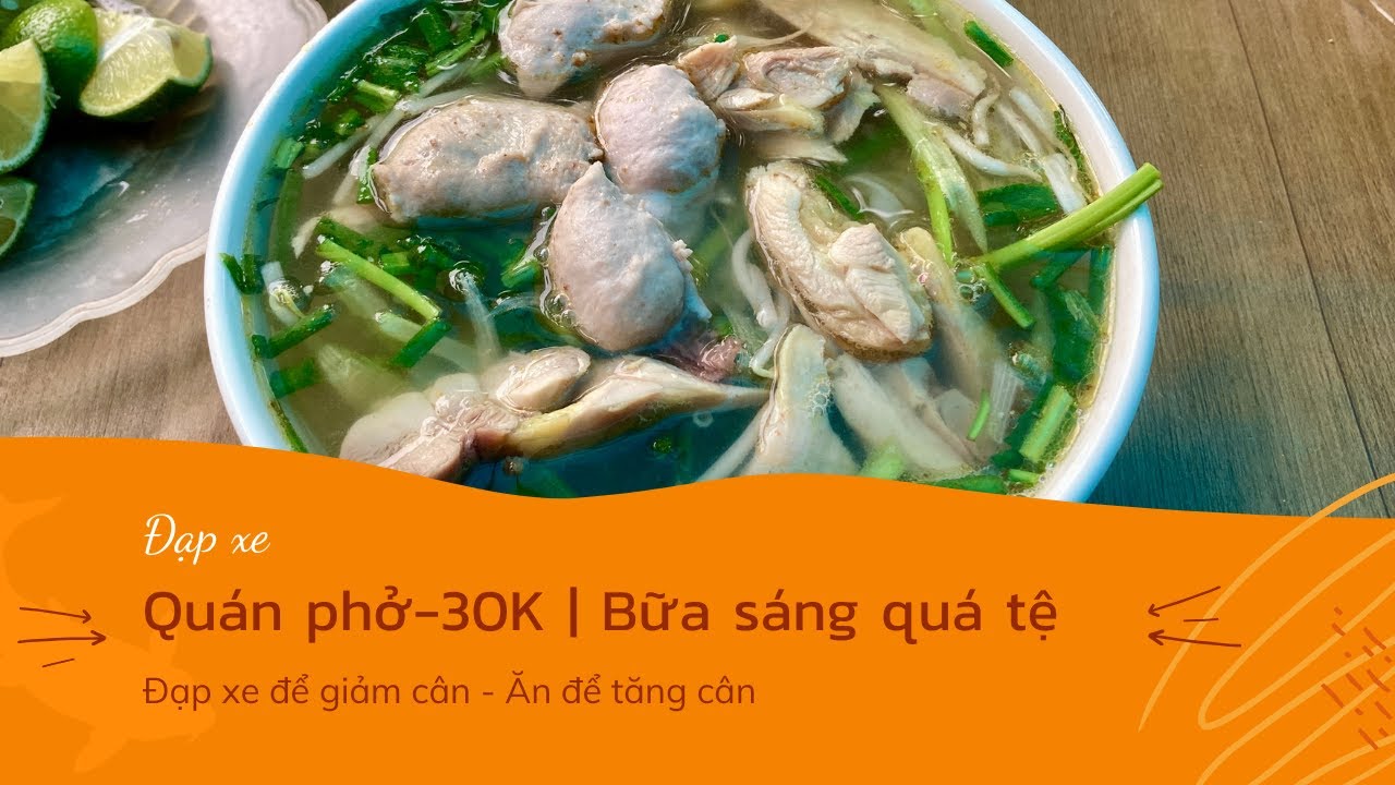 Phở Gà Mọc 30k Buổi Sáng - Ăn Không Nổi Phải Bỏ! 😓