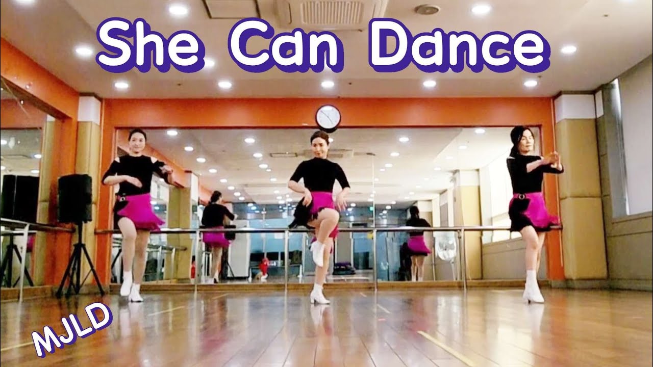 She Can Dance Line Dance/Joshua Talbot (AUS) - March 2025/쉬 캔 댄스 라인댄스