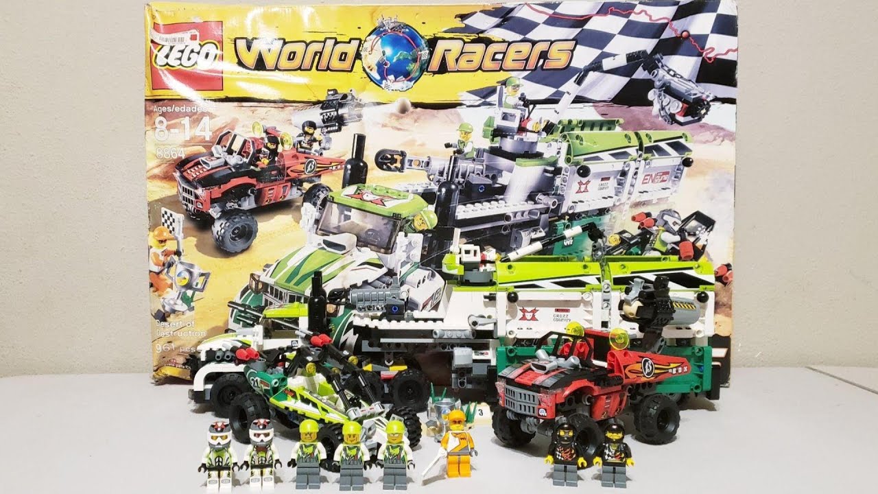 LEGO World Racers: Desert of Destruction Build & Review (2010)