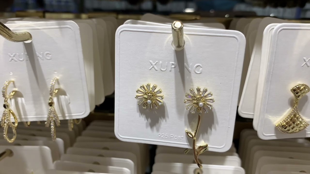 Hoy día visitamos la feria de Yiwu China para conocer Precio de bisutería xuping