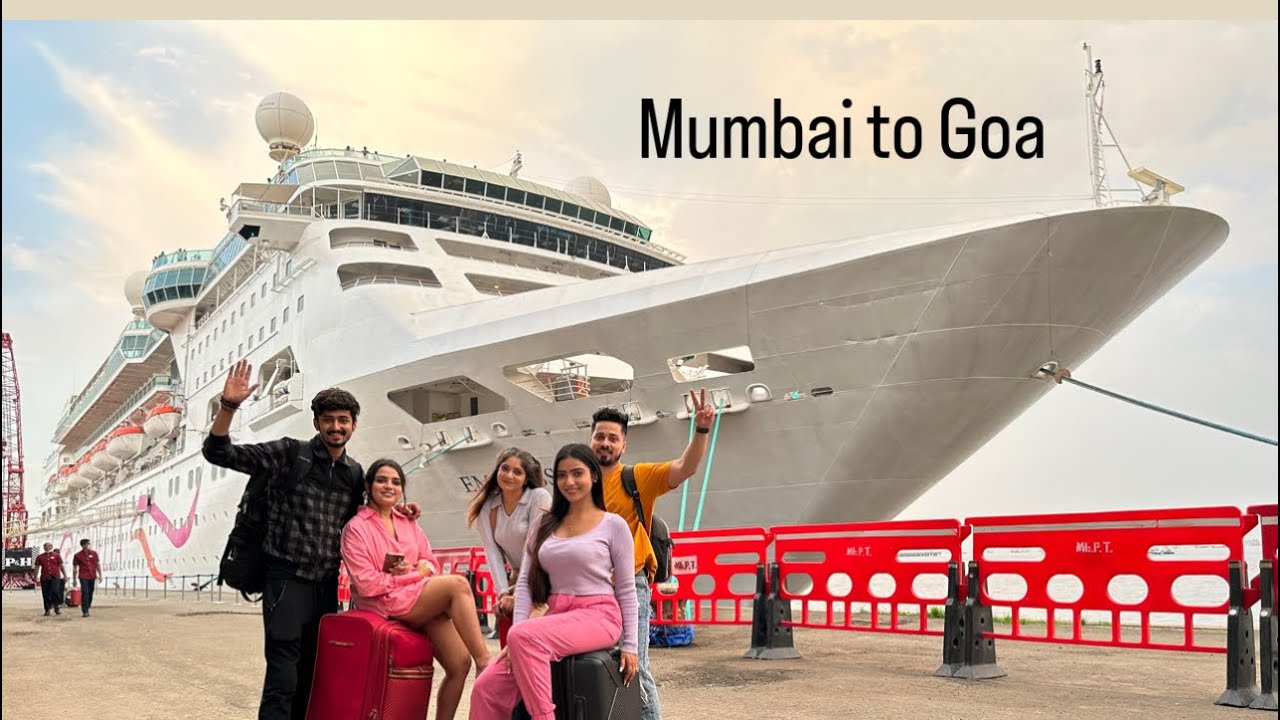 Mumbai to Goa by cruise 🚢 | Cordelia cruises full guide