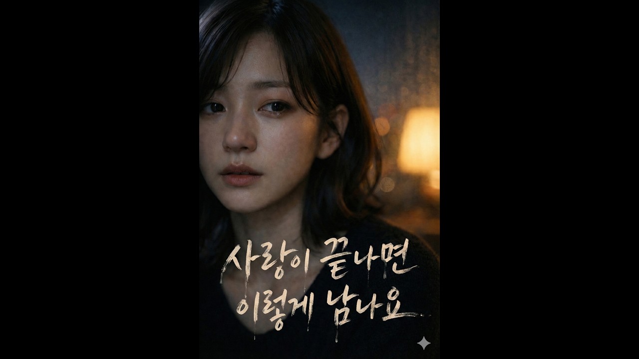 🎧 심야 감성 음악실 EP.08｜사랑이 끝나면 이렇게 남나요 - [새벽플리] 너 없는 내일이 너무 길어서