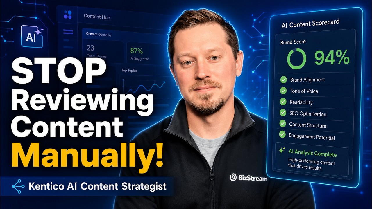 Kentico's AI Content Strategist: What It Means for Your Marketing Team