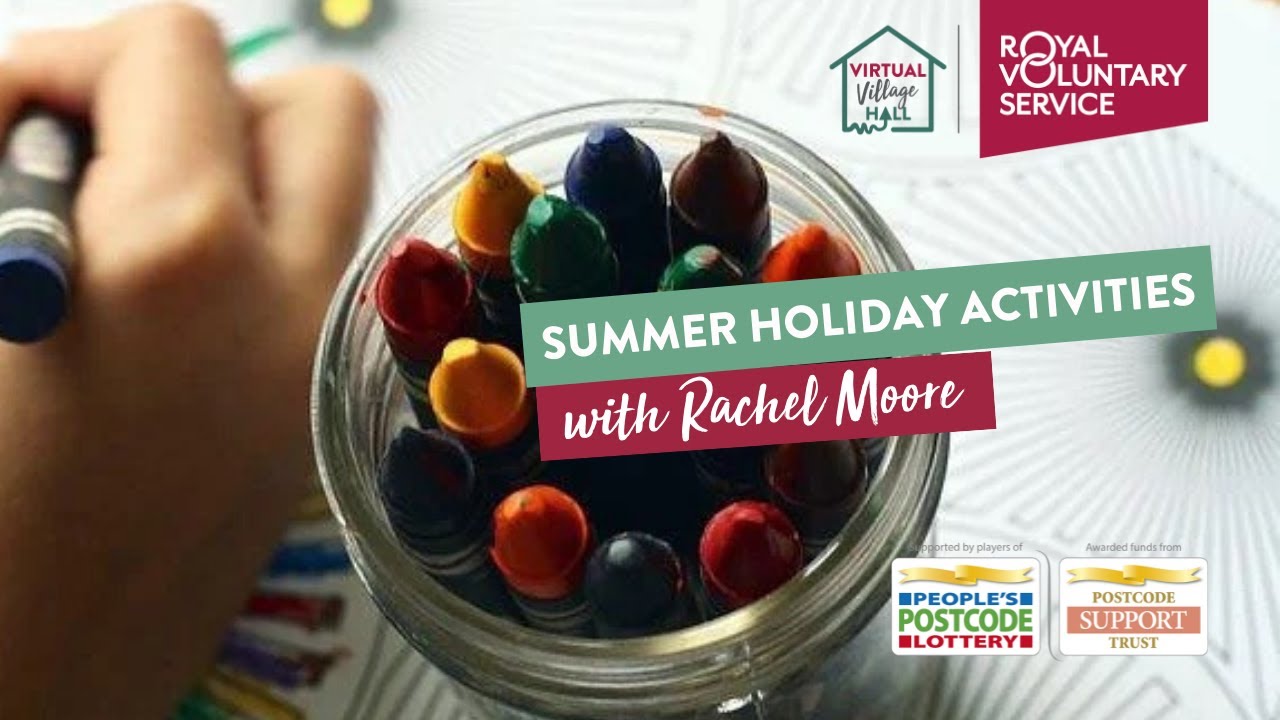 Summer Holiday Art Activities with Rachel Moore 🎨