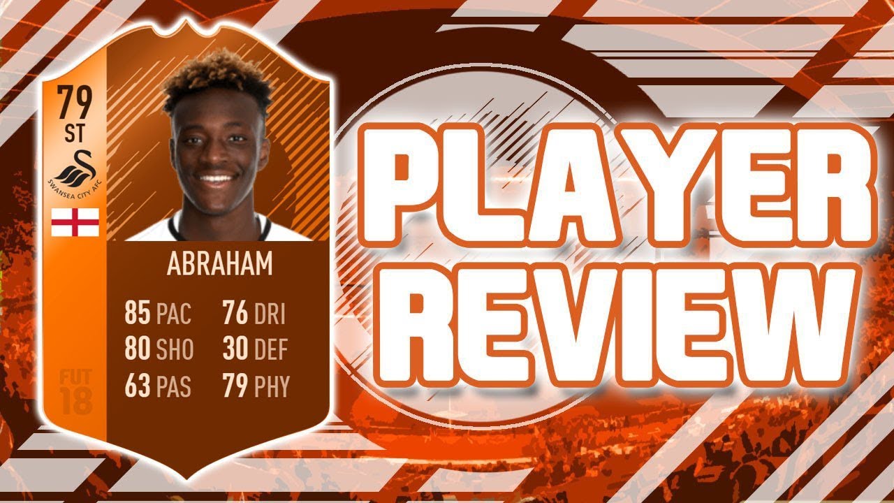 FIFA 18 - MOTM 79 RATED TAMMY ABRAHAM PLAYER REVIEW!!! FIA 18 ULTIMATE TEAM PLAYER REVIEW!!!