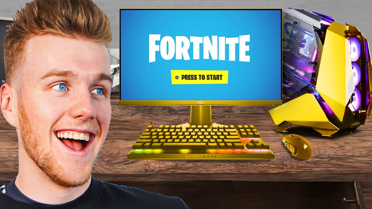 I Spent $100,000 Building My Dream Gaming Room...