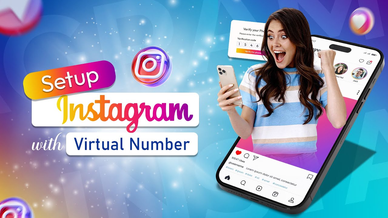 How to Get a Virtual Number for Instagram OTP Verification | No SIM Needed (2025 Guide)