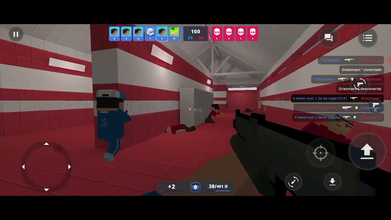 Block strike game play.