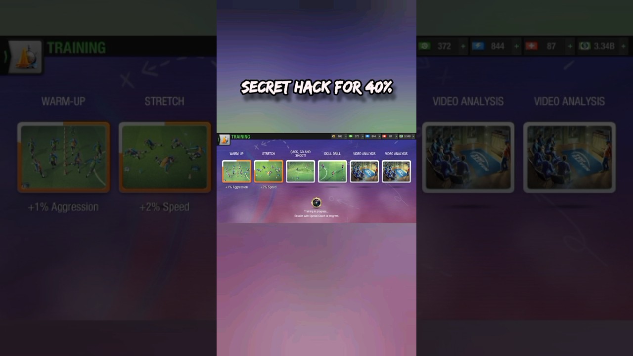 NEW method to have 40% on Top Eleven(hack) #topeleven #secret #new #edits #hack #training