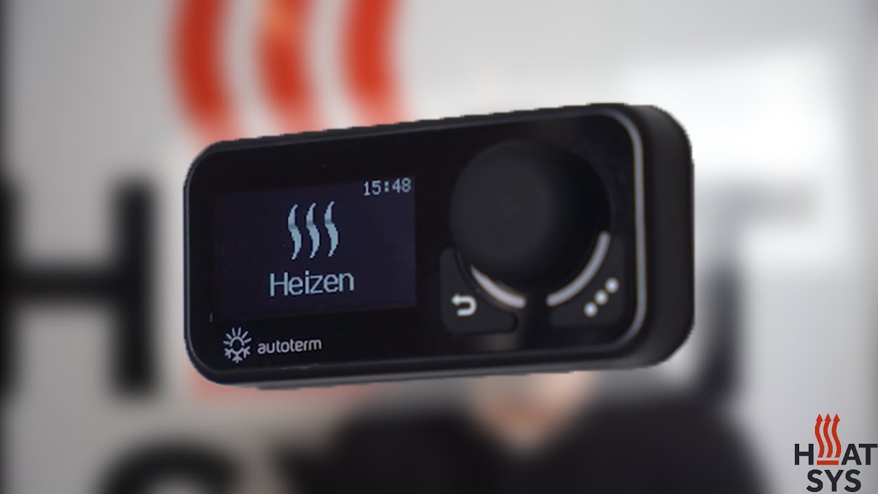 Das COMFORT CONTROL Bedienteil für die Autoterm STANDHEIZUNG