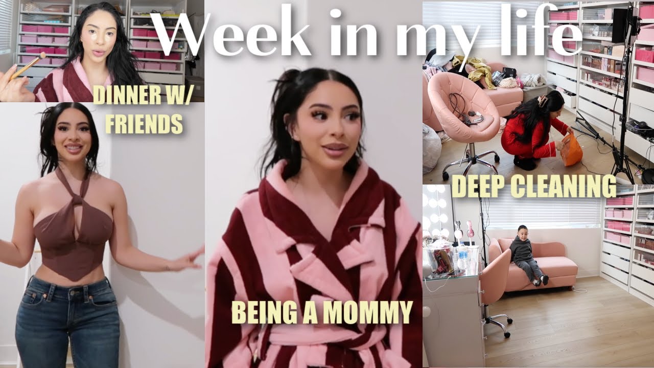 GETTING MY LIFE TOGETHER! Deep cleaning, grwm for dinner, donating clothes, being a mommy VLOG