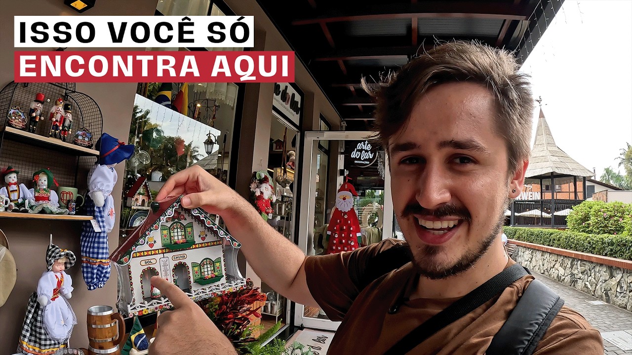 COMO É A CIDADE MAIS ALEMÃ DO BRASIL? (Pomerode, SC)