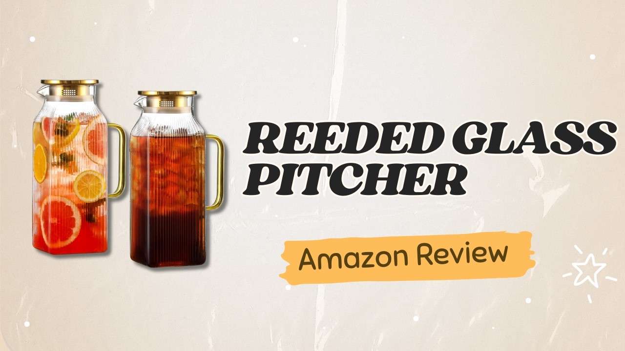 Unboxing and Demo of Reeded Glass Pitcher